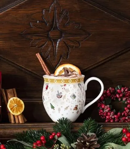 Premium Porcelain Gold Mug